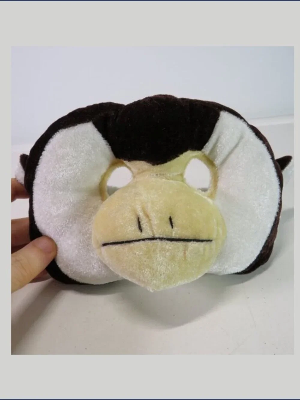 Vintage Plush Monkey Eye Mask Halloween Costume Accessory Kids 2007